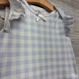 Gingham Bodysuit Bow 24M *