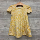 Puff Sleeve Dress Flowers 2T