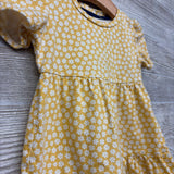 Puff Sleeve Dress Flowers 2T
