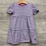 Puff Sleeve Dress Stripes 2T