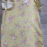 Flutter Sleeve Bodysuit Flowers 24M