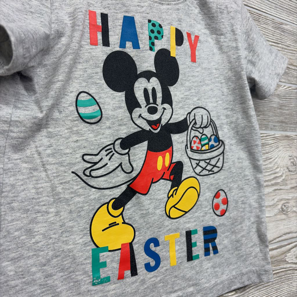 Shirt Happy Easter Mickey Mouse 3T