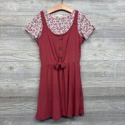 Ribbed Tank Dress & Shirt Flowers 8