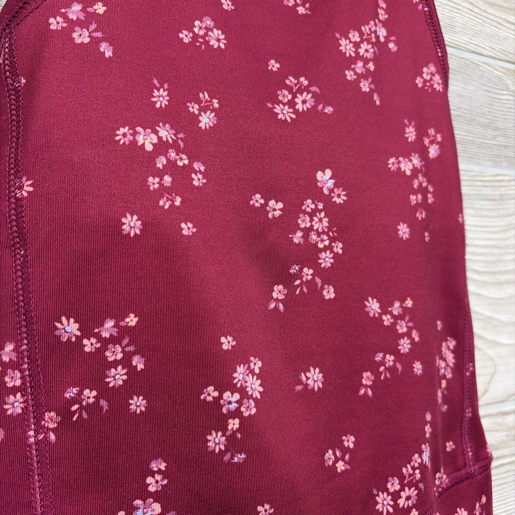 Active Halter Tank Top Flowers 8
