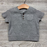 Waffle Knit Henley Shirt 9M