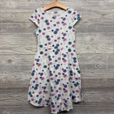 Cap Sleeve Dress Flowers 7