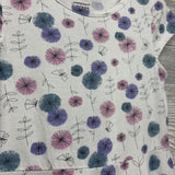 Cap Sleeve Dress Flowers 7