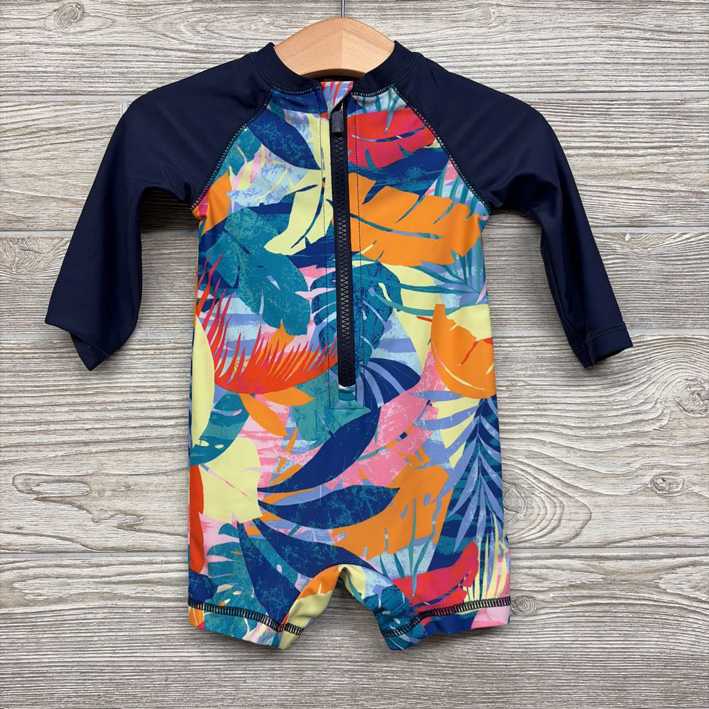 LS Swim Outfit Leaves 6-12M