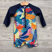 LS Swim Outfit Leaves 6-12M