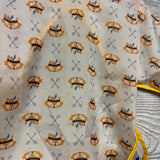 LS Pocket Bib Foxes Arrows