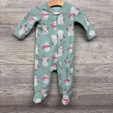 Blanket Sleeper Snowmen 6M