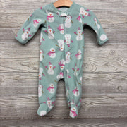 Blanket Sleeper Snowmen 6M