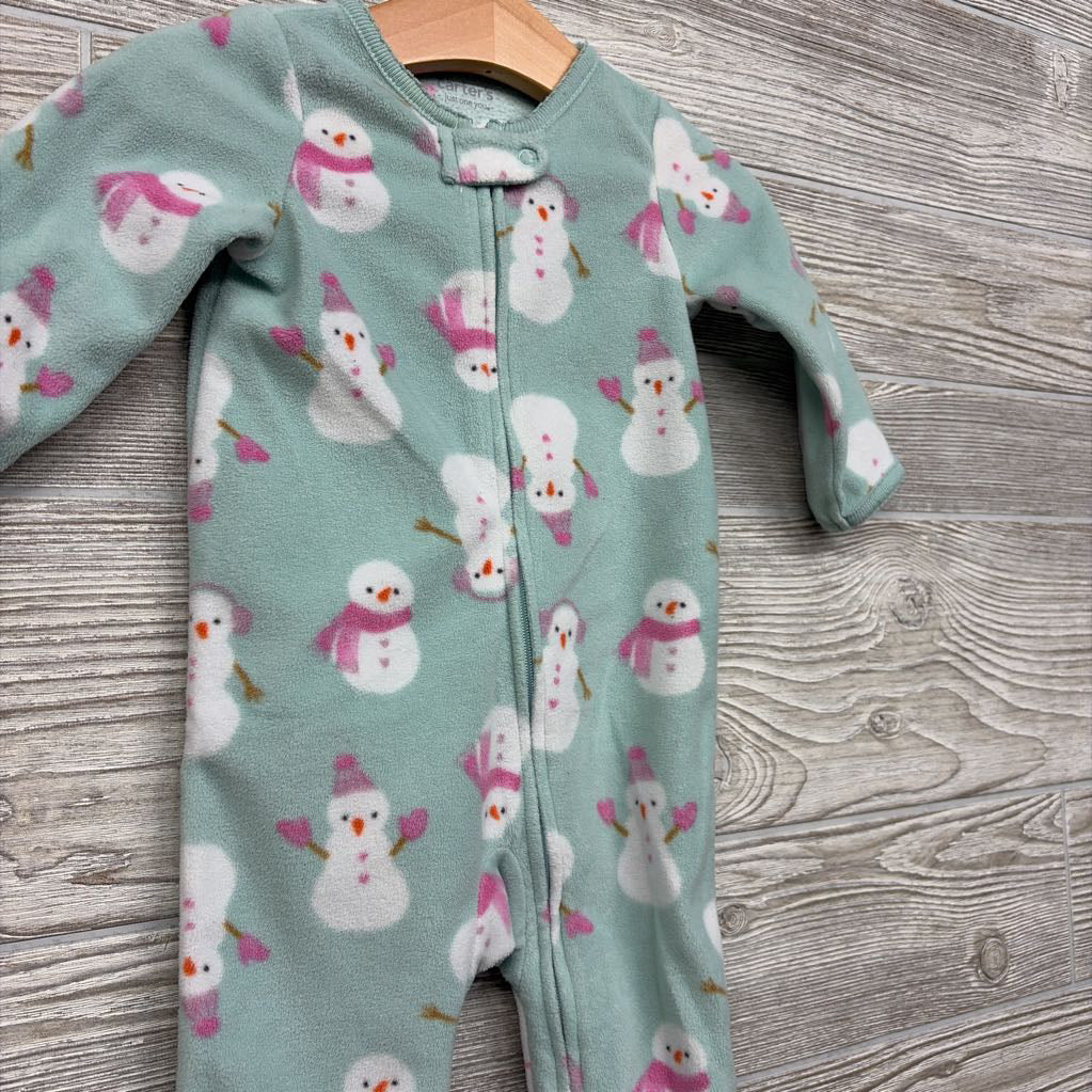 Blanket Sleeper Snowmen 6M