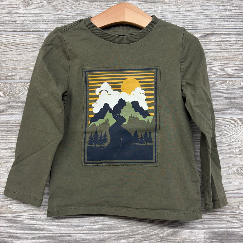 LS Shirt Mountains Sun 4T