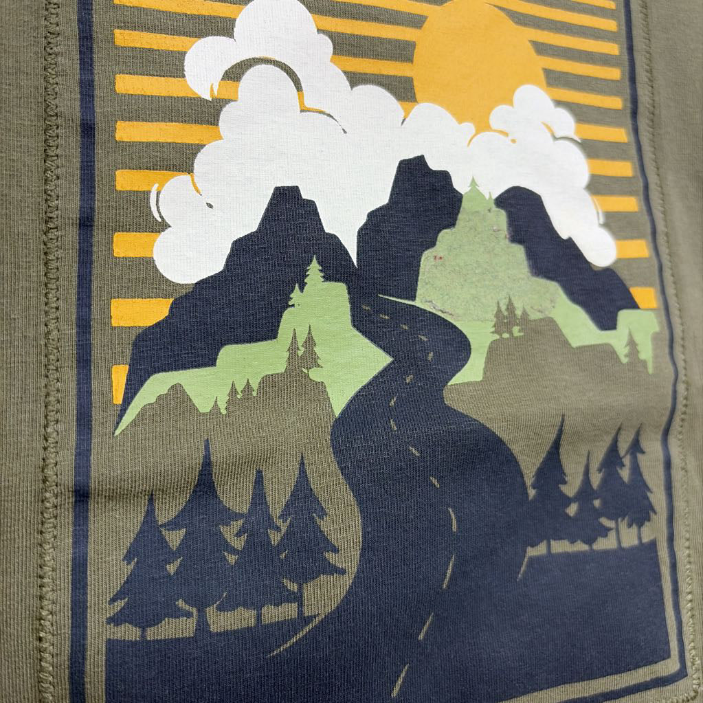 LS Shirt Mountains Sun 4T