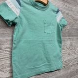 Shirt Chest Pocket Striped Sleeves 3T