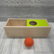 Wooden Sliding Top Box