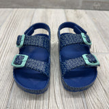 Velcro Foam Footbed Sandals Waves 7-8C