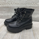 Side Zip Combat Boots 13c