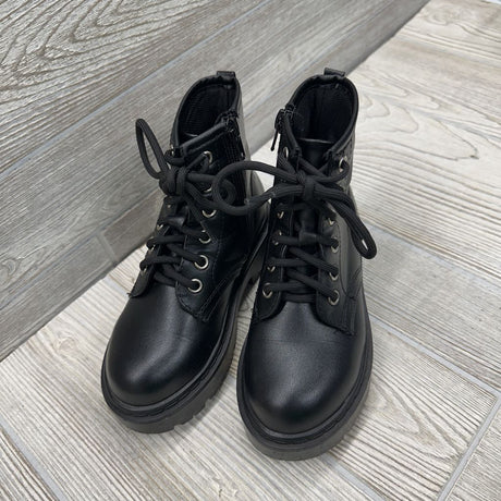 Side Zip Combat Boots 13c