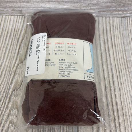 NEW 2 Pk Pantyhose 12-14