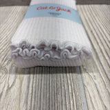 NEW Footless Tights Lettuce Trim 7-10