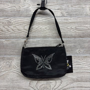 NEW Handbag Purse Rhinestone Butterfly