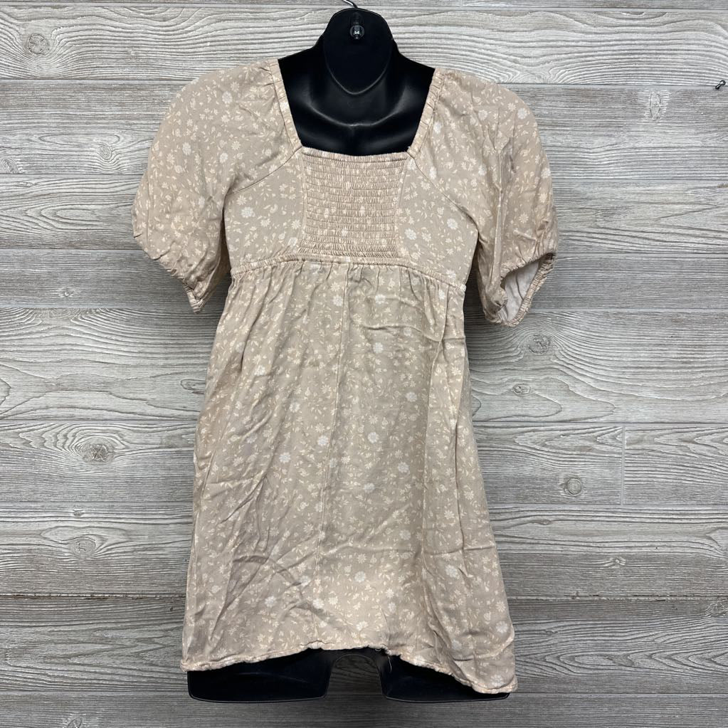 Peplum Blouse Flowers XS