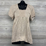 Peplum Blouse Flowers XS