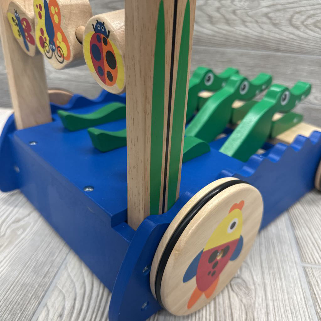 Chomp & Clack Alligator Push Toy