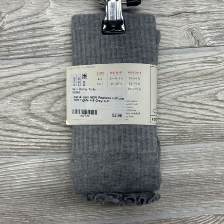 NEW Footless Lettuce Trim Tights 4-6