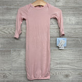 NEW LS Bamboo PJ Gown NB
