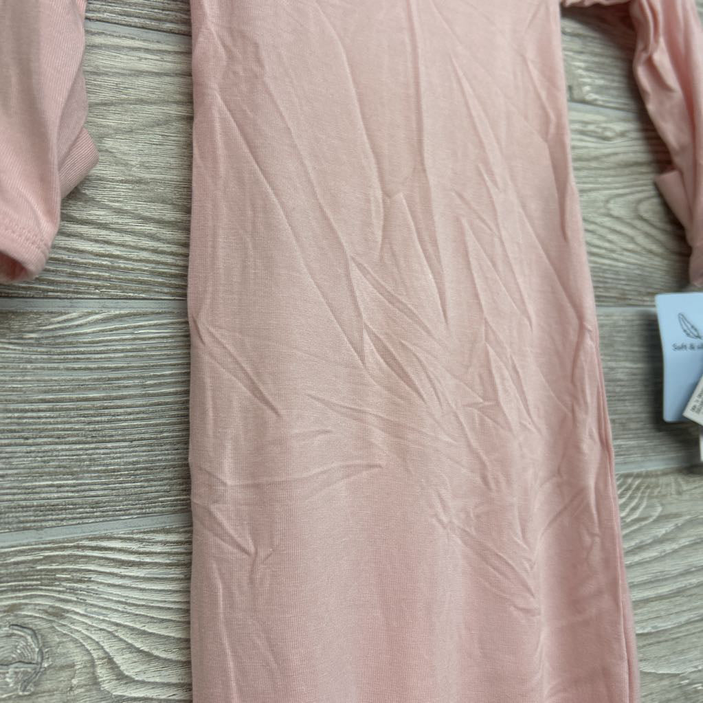 NEW LS Bamboo PJ Gown NB