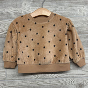 NEW Velour Crewneck Flowers 18M