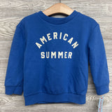 NEW Crewneck American Summer 2T