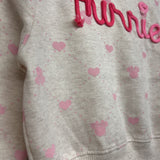 NEW Crewneck Hearts Minnie 18M