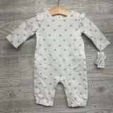 NEW LS Outfit Bows Ruffles 3M