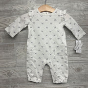 NEW LS Outfit Bows Ruffles 3M