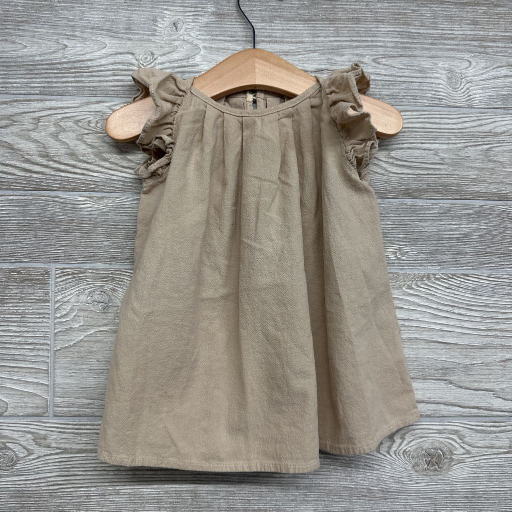 Flutter Sleeve Dress 6-9M