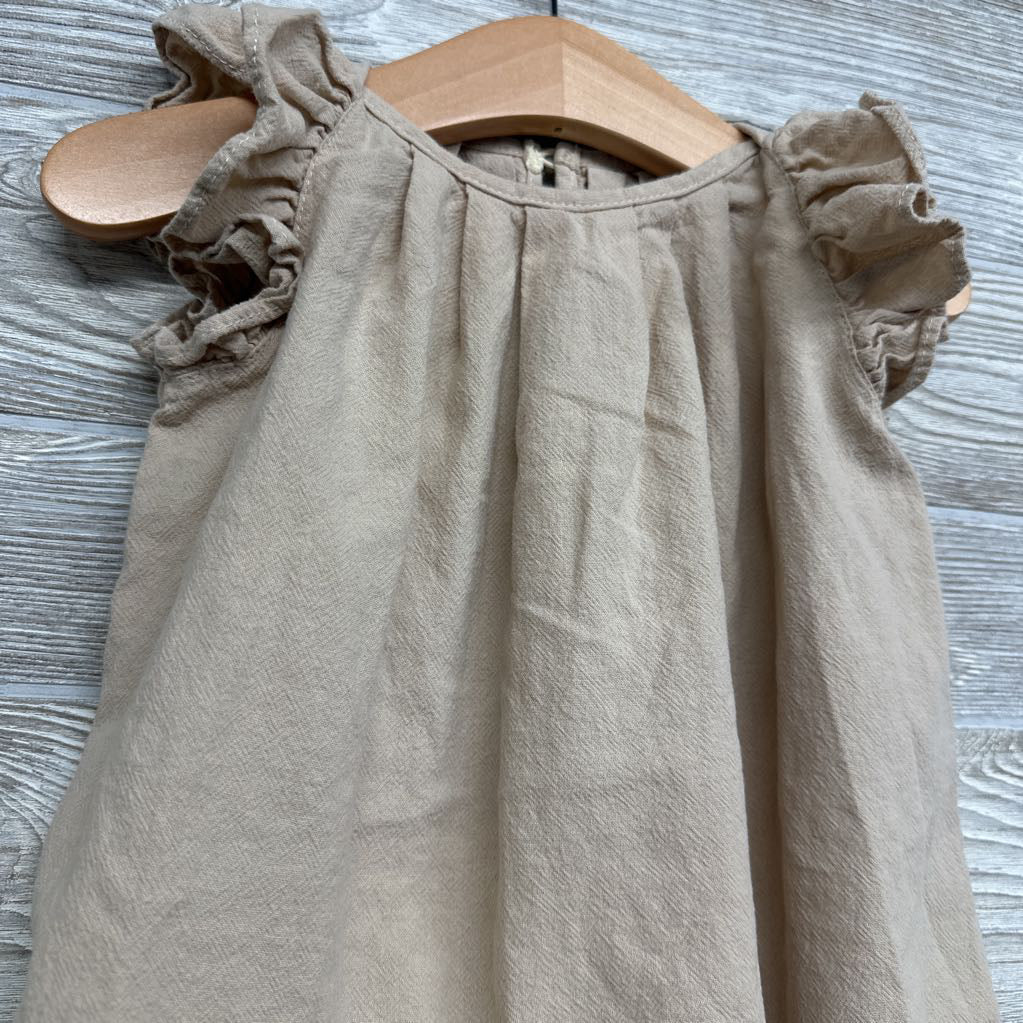Flutter Sleeve Dress 6-9M