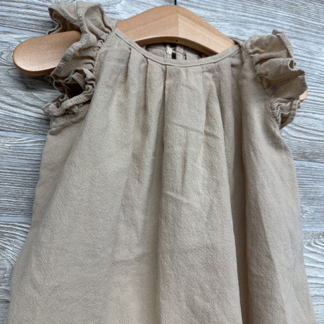 Flutter Sleeve Dress 6-9M