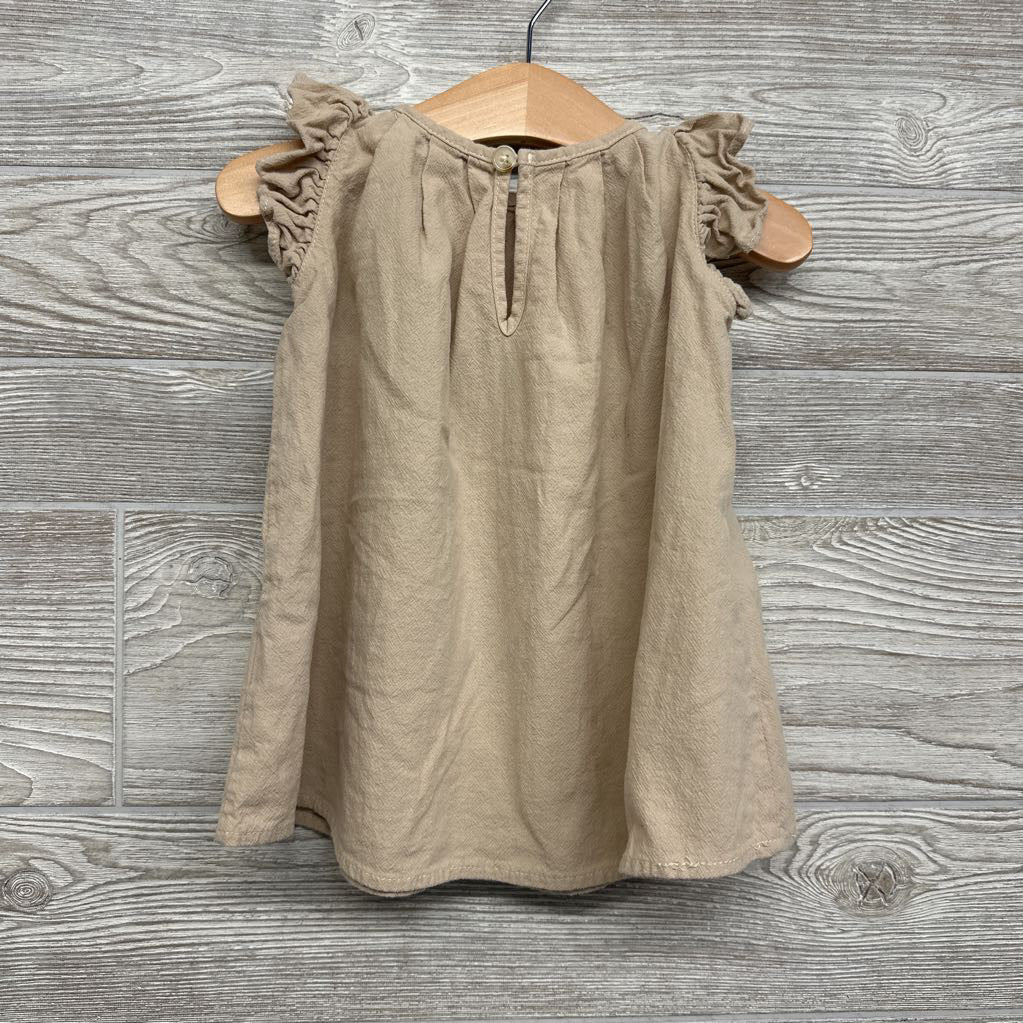 Flutter Sleeve Dress 6-9M