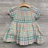 Gingham Tiered Dress 12M