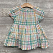 Gingham Tiered Dress 12M