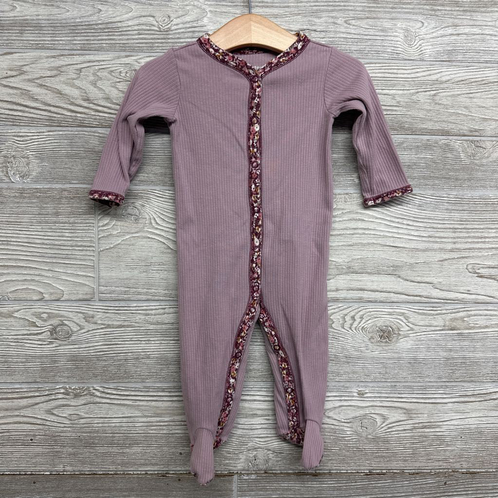 Ribbed Snap Sleeper 9M