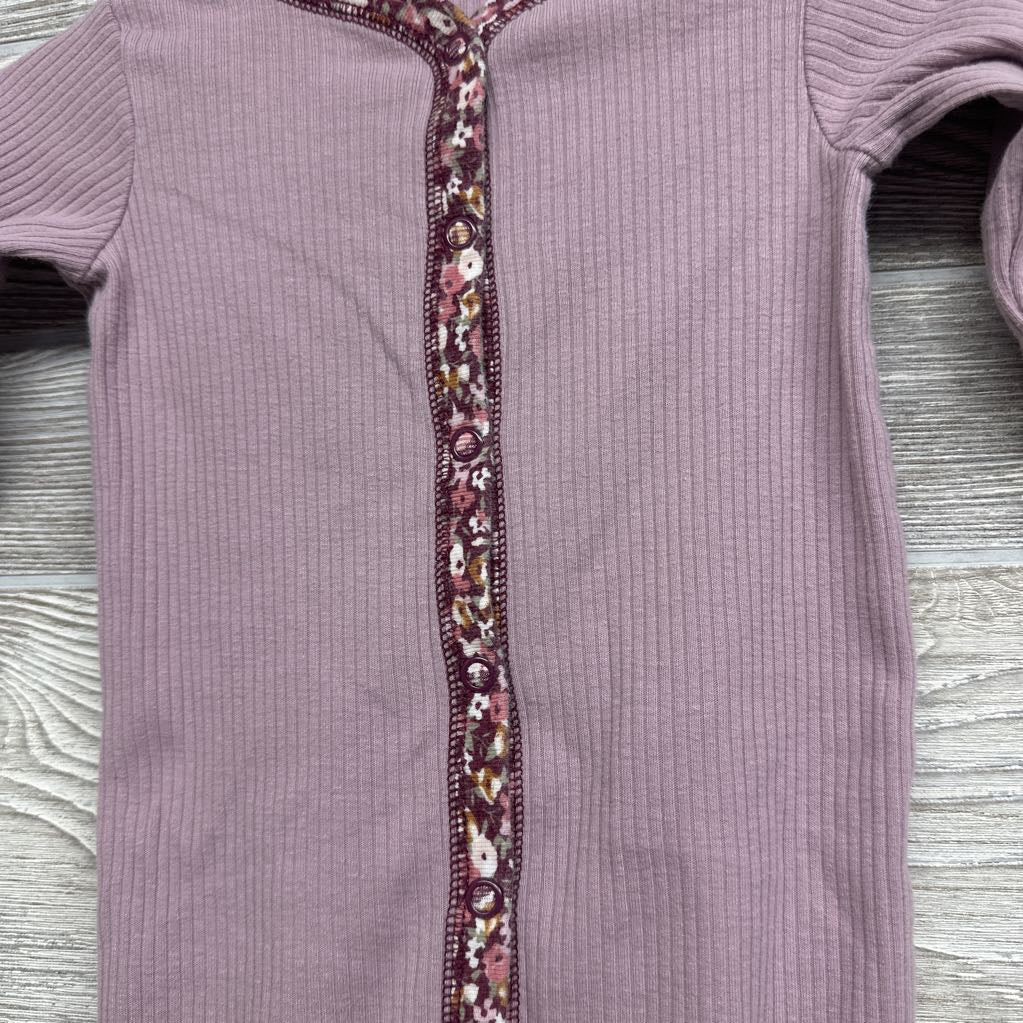 Ribbed Snap Sleeper 9M