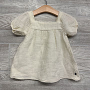 Gauze Square Neck Dress 12M