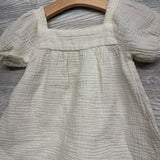 Gauze Square Neck Dress 12M