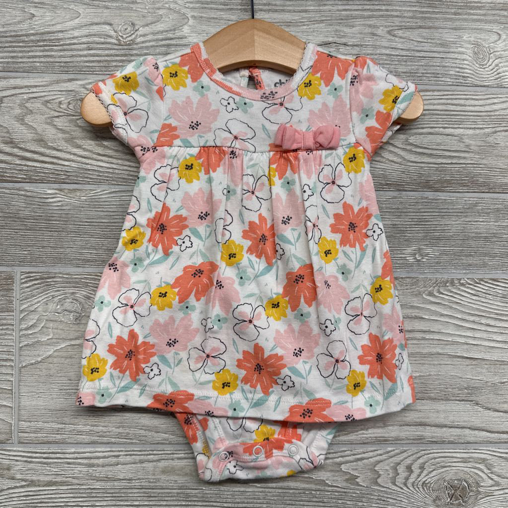 Sunsuit Flowers 3-6M