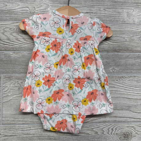 Sunsuit Flowers 3-6M